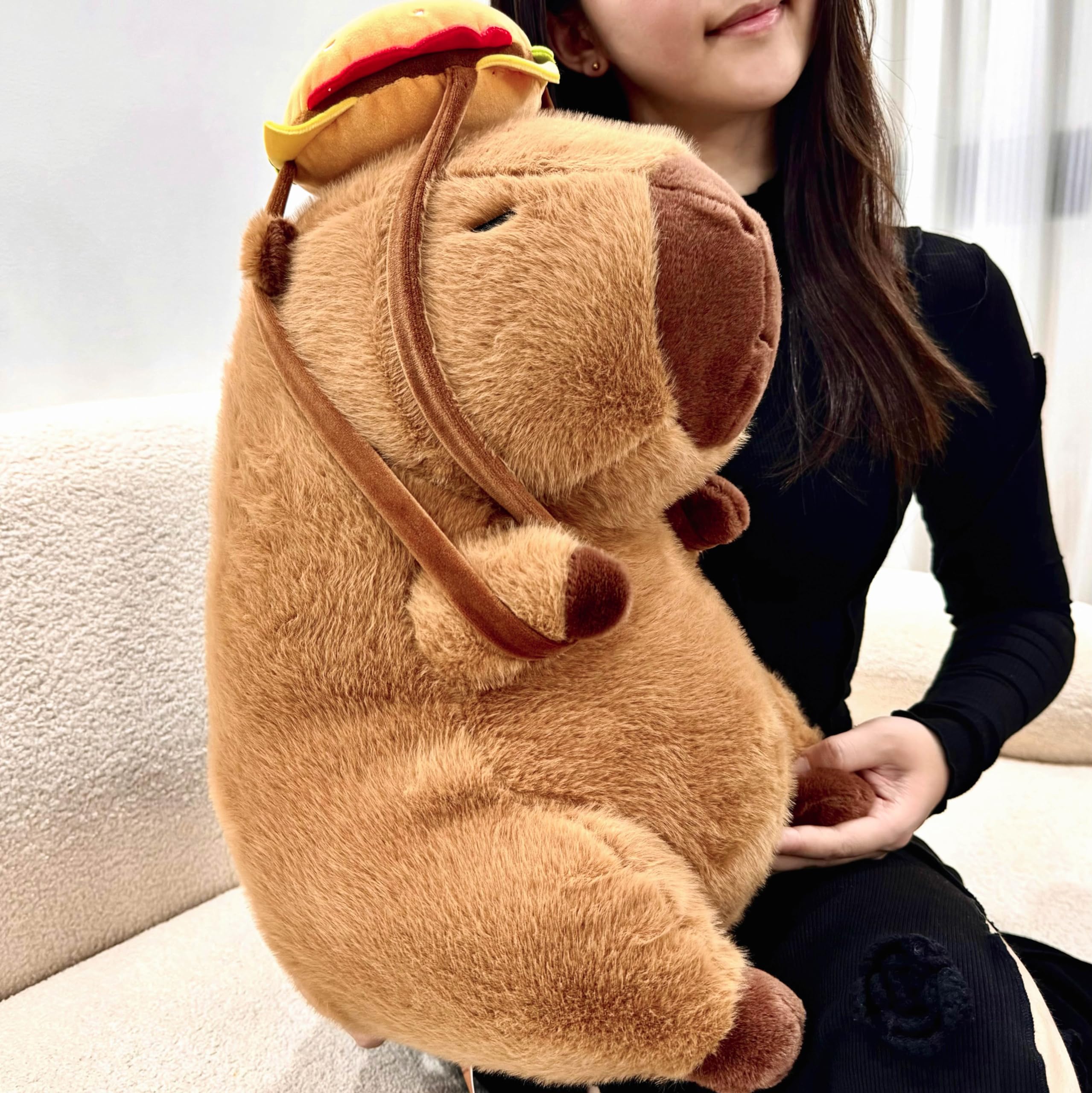 Amazon.com: Tanha Capybara Plush Toy, Soft Cute Capybara Stuffed